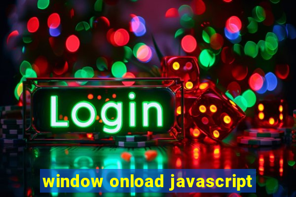 window onload javascript